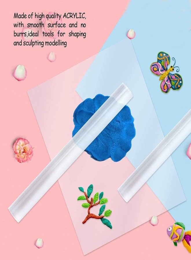 ikis Acrylic Clay Rollers 8 inch with Acrylic Sheet 4 x 6 inch - Image 4